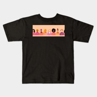 Women Power we are all one and the same Kids T-Shirt